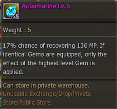 Aquamarine Lv. 5