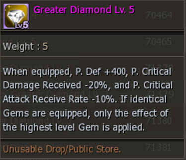 Greater Diamond Lv. 5