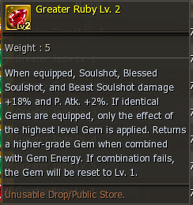 Greater Ruby Lv. 2