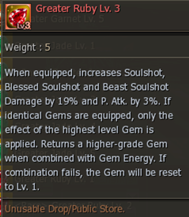 Greater Ruby Lv. 3