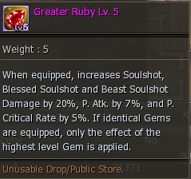 Greater Ruby Lv. 5