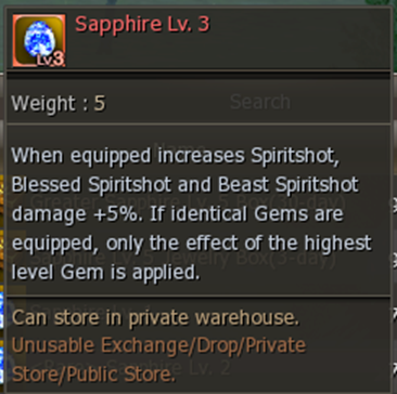 Sapphire Lv. 3