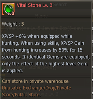 Vital Stone Lv. 3